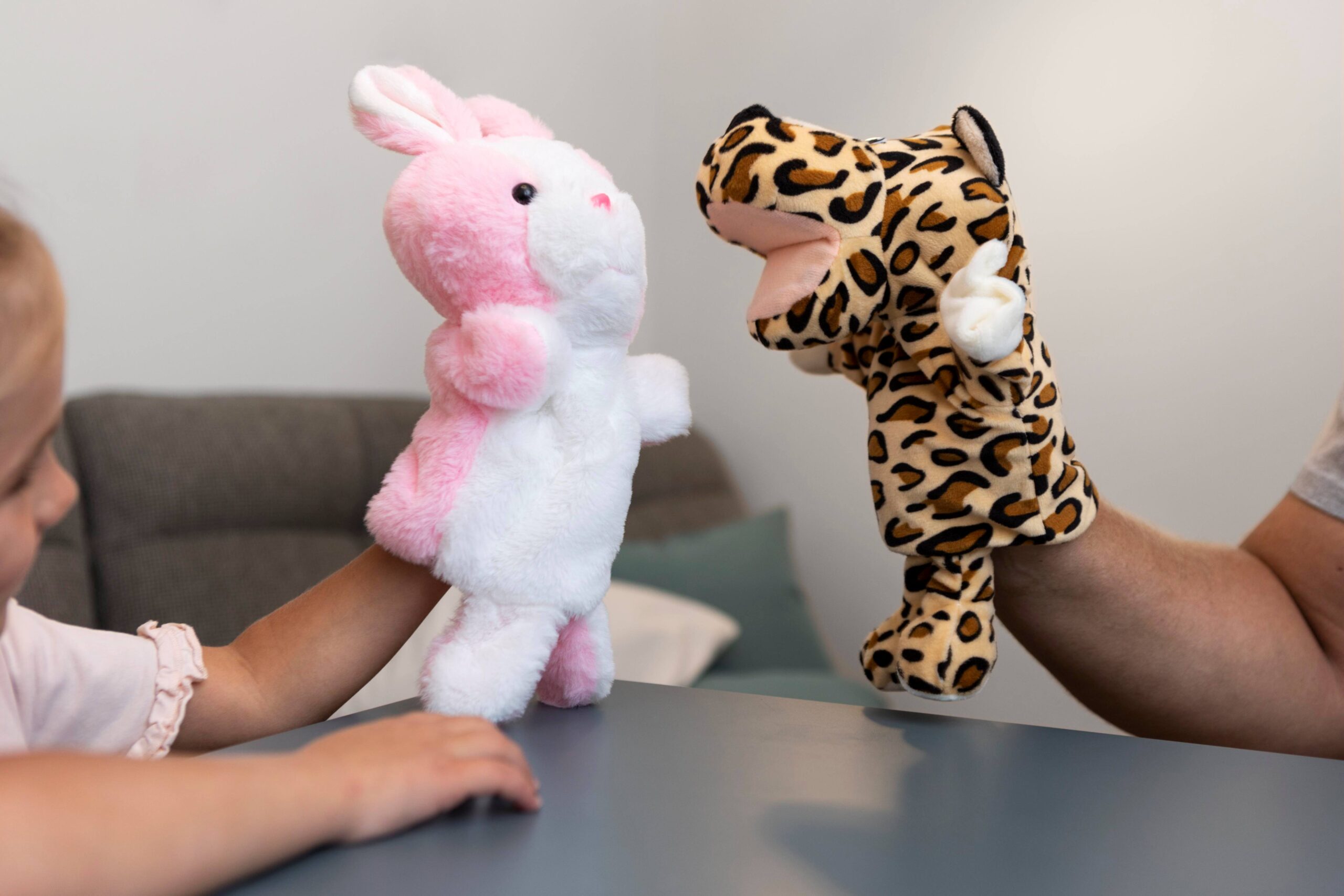 pediatric speech therapy puppets